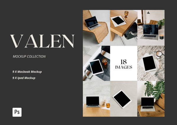 VALEN Mockup Collectie